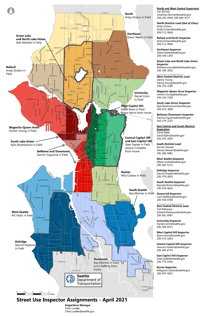 Street Use Inspections Transportation seattle.gov